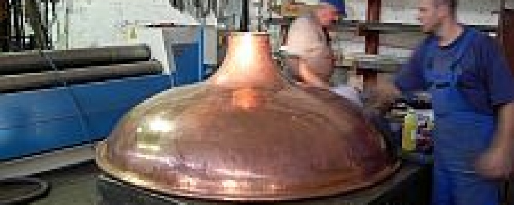 Pokrývka varny minipivovaru DN1600