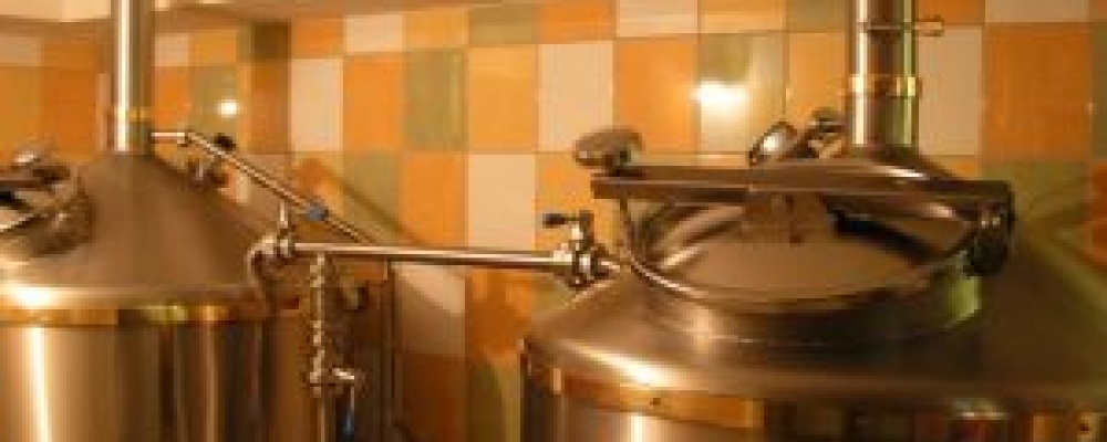 Minipivovar Pacov - varna 550 lt