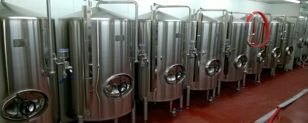 Ležácké tanky 10 hl, 0,5 bar