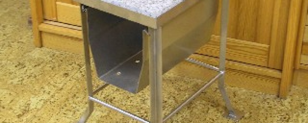 Gril s kamennou deskou 290 x400 mm