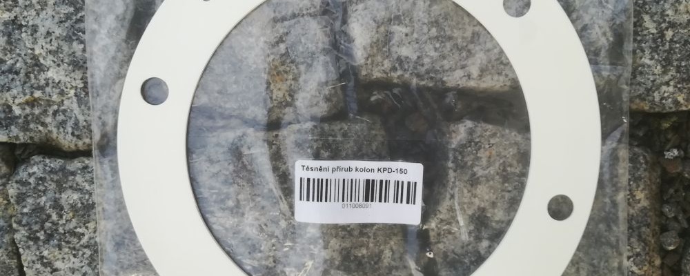 těsnění přírub kolon KPD150, 300, 600 Destila